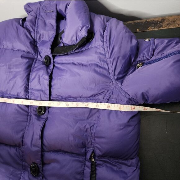 RARE!! VTG LL Bean exclusive medium Purple Button Down Filled - Picture 4 of 8